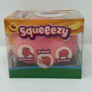 Sunny Days Jumbo Squeeezy Peach Squishy Toy Stress Relief Sensory Fun